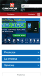 Mobile Screenshot of cronos.com.ar